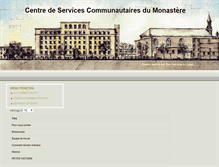 Tablet Screenshot of cscmonastere.org